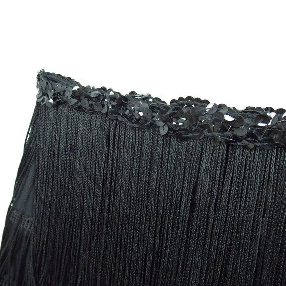 Betsey Johnson Cascade Fringe Skirt Y2K Size L NWT - Picture 7 of 10